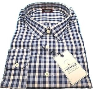 UNTUCKit Mens 3XL Tall Reg Fit Long Sleeve Shirt NEW Artezin
